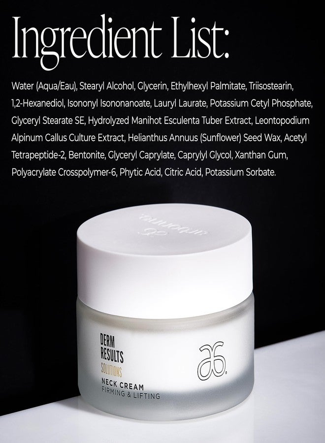 Arbonne DermResults Solutions Neck Cream – Firming Peptide Moisturizer for Neck and Décolletage with Edelweiss Stem Cell Extract and Botanical Tighteners, 1.7 oz / 50 ml, by Arbonne. - Image 5
